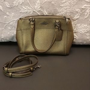 Coach Metallic Crossbody Bag